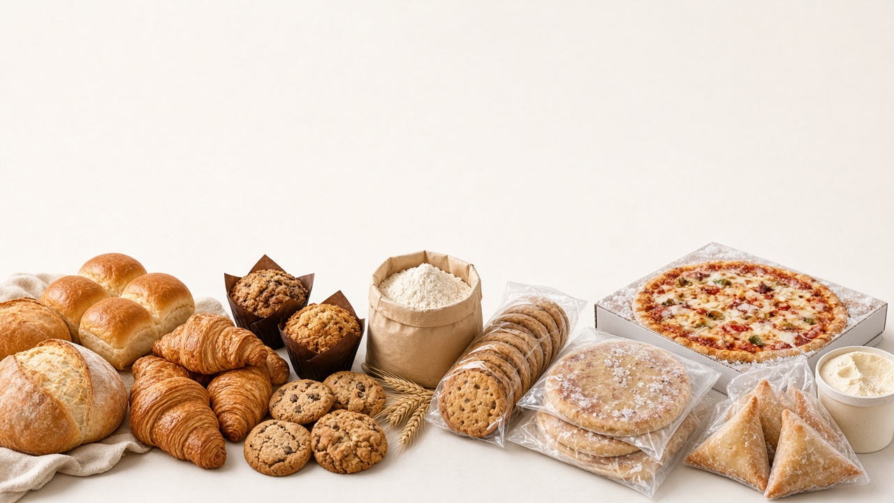 Bakery food items and frozen products